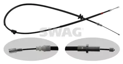 Трос, стояночная тормозная система SWAG купить